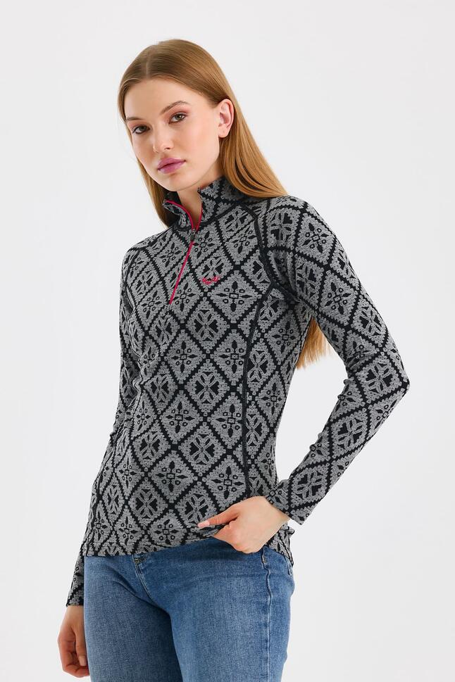 Damska Koszulka Termoaktywna 100% Wełna Merino (230 g/m²) Venus Woolona