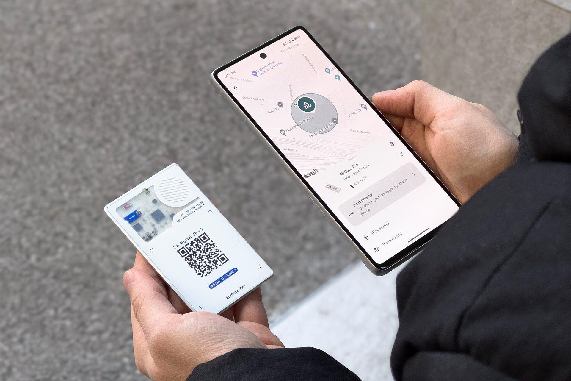 AirCard Pro | Tracker Bluetooth | Android | Google Find My Device | 6/6
