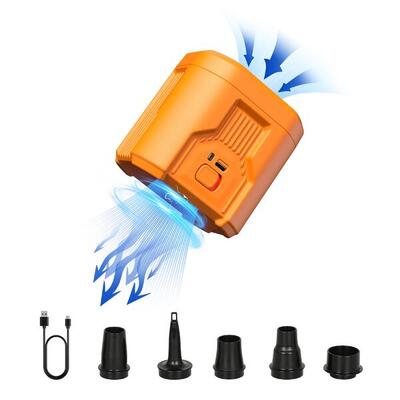 Luchtpomp evo pump 3 - draagbare en oplaadbare elektrische luchtpomp - oranje