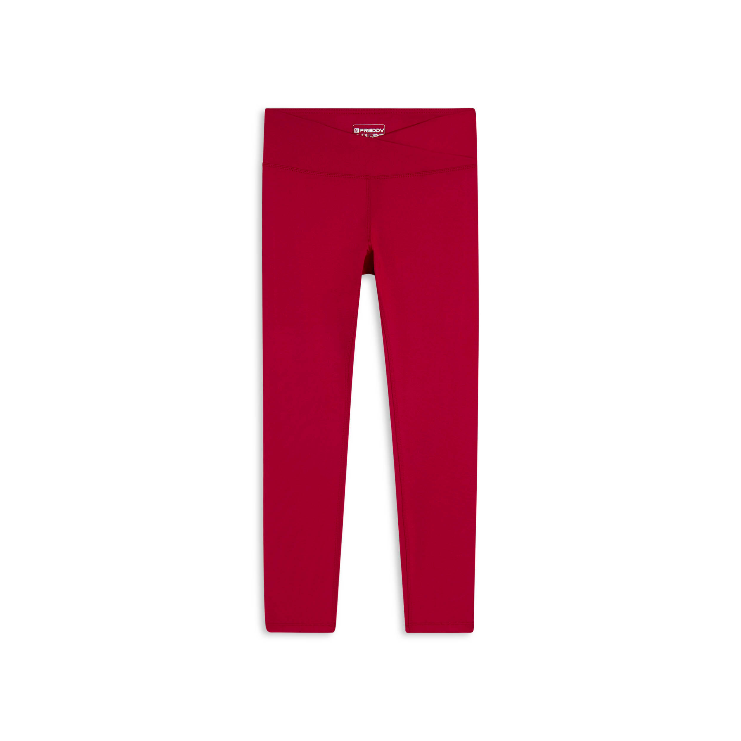 Freddy - Legging De Sport 7/8 Respirant Taille Classique - Legging 7/8 - Rouge - Decathlon