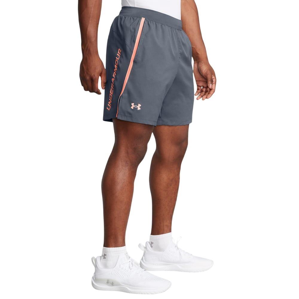 Under Armour LAUNCH Men's Grey Jogging Shorts in Recycled Polyester 4/4