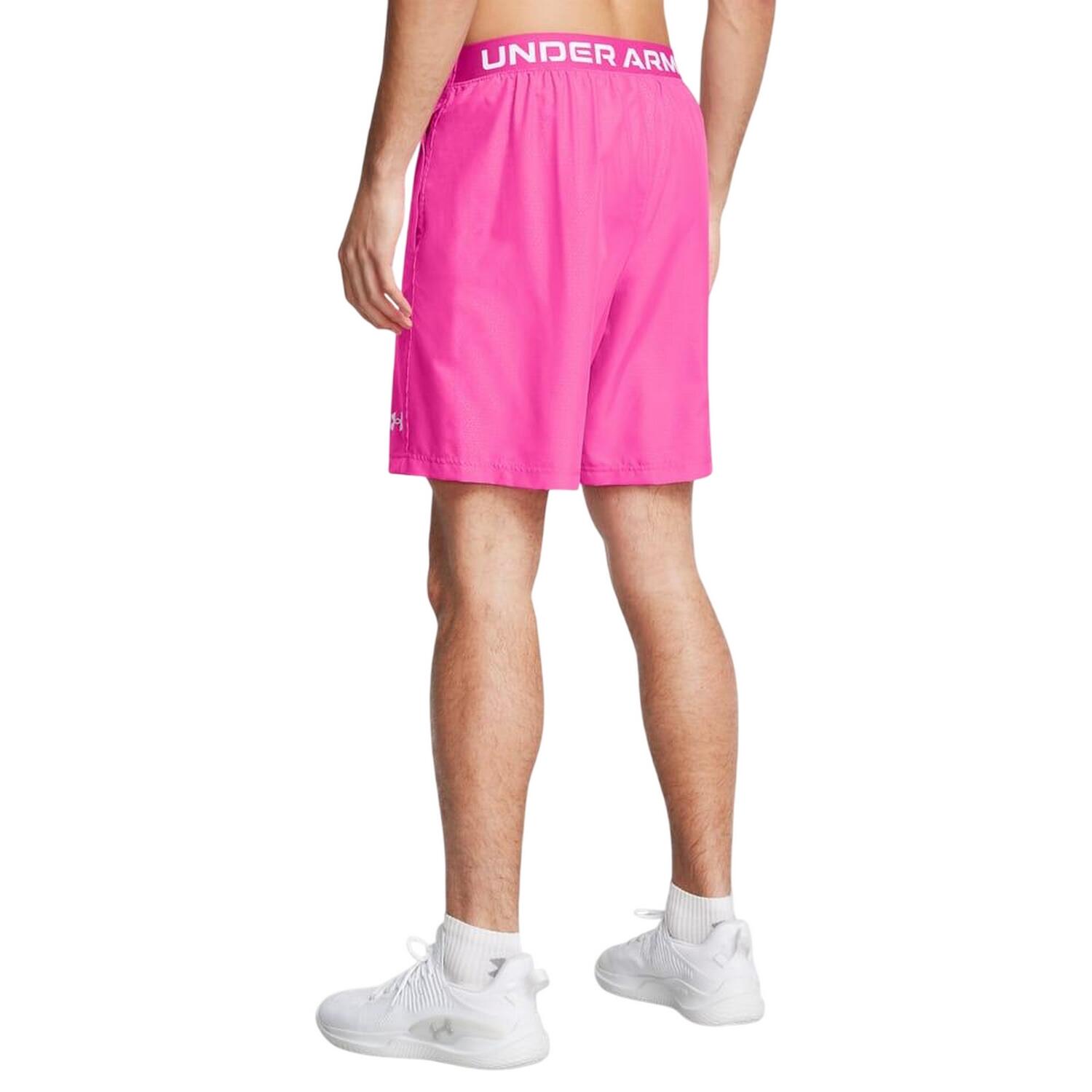 Mens Woven Shorts (Pink) 5/5