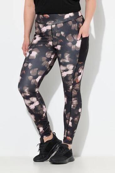 Damen Sport-Leggings schnelltrocknend Taschen recycelt