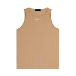 Débardeur à coupe classique pour femmes en coton élastique