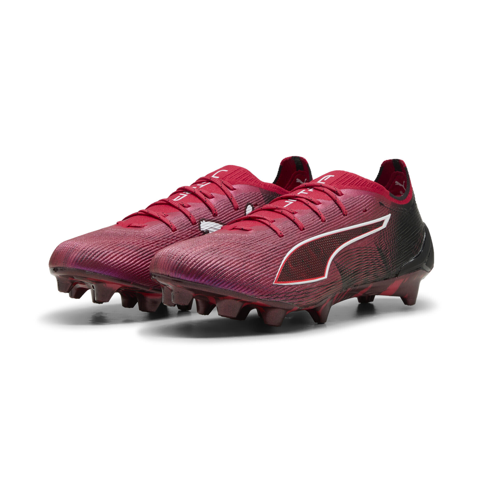 PUMA Scarpe da calcio ULTRA 6 ULTIMATE CP FG unisex PUMA Black Fast Red Fire Orchid