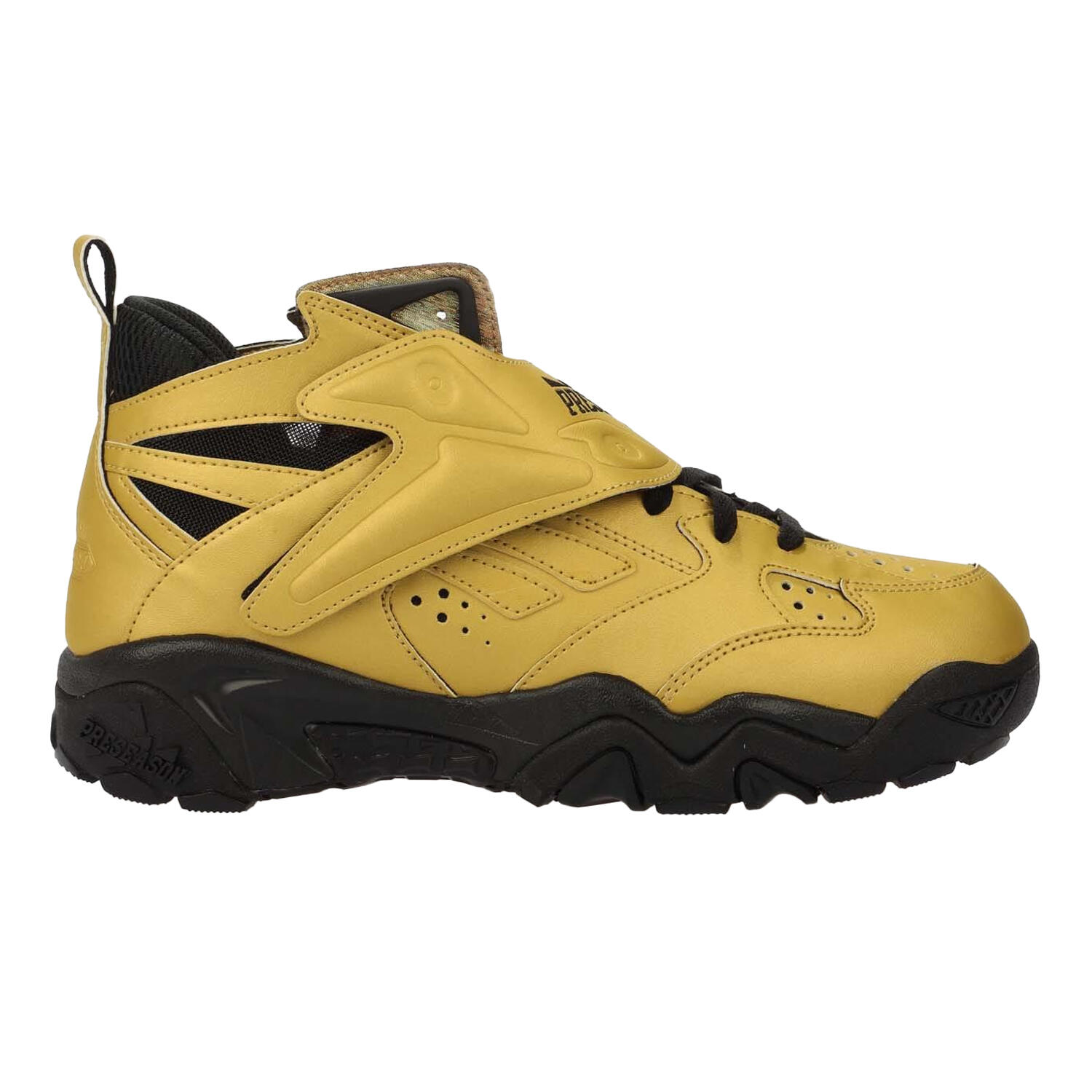HerrenDamen Unisex Sneaker "Preseason 94", Leder Damen und Herren Gold 4/4