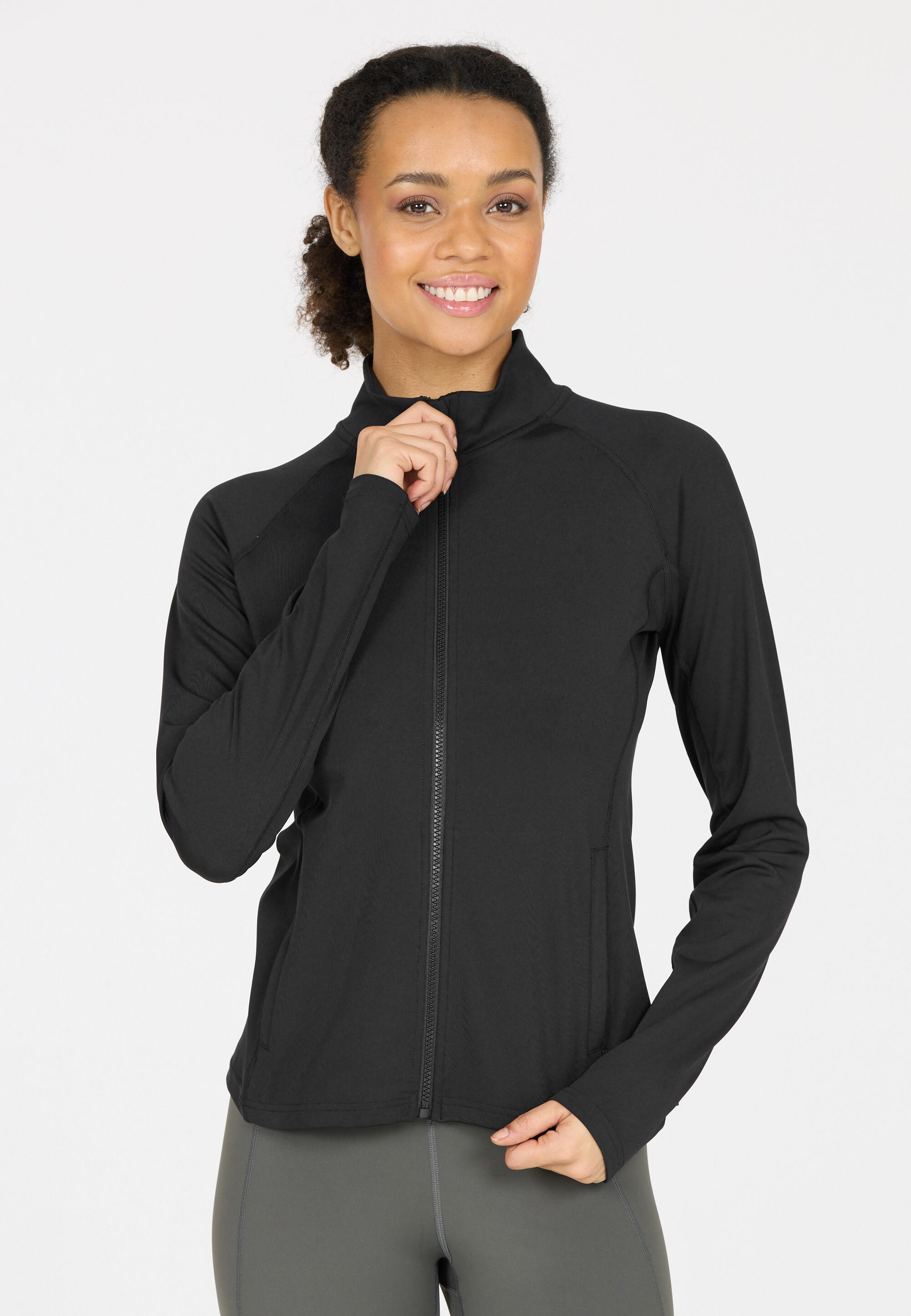 Veste de survêtement zippée femme Athlecia Krosa 4/5