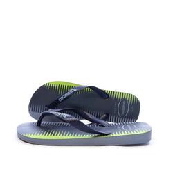 Tongs Marine/Vert Homme Havaianas Trend Logo