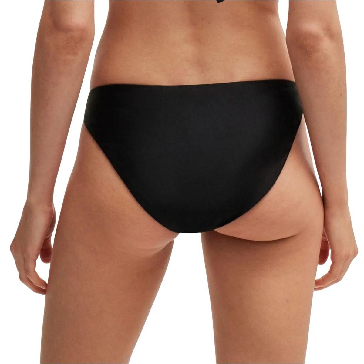 Slip Bikini Monogramma Foderata Donna Boss Nero 3/4