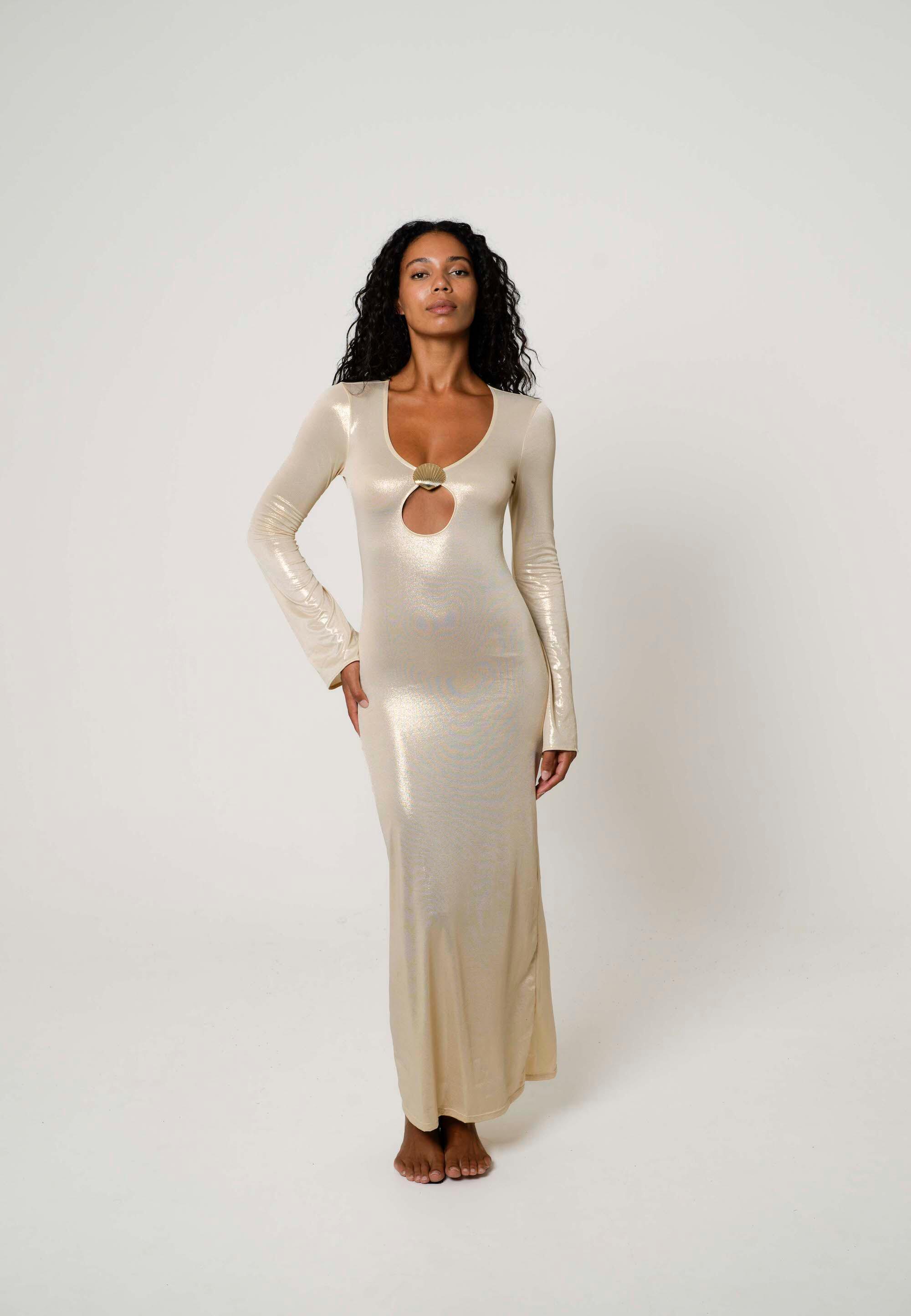 Maxikleid Scallop Shell 2/5