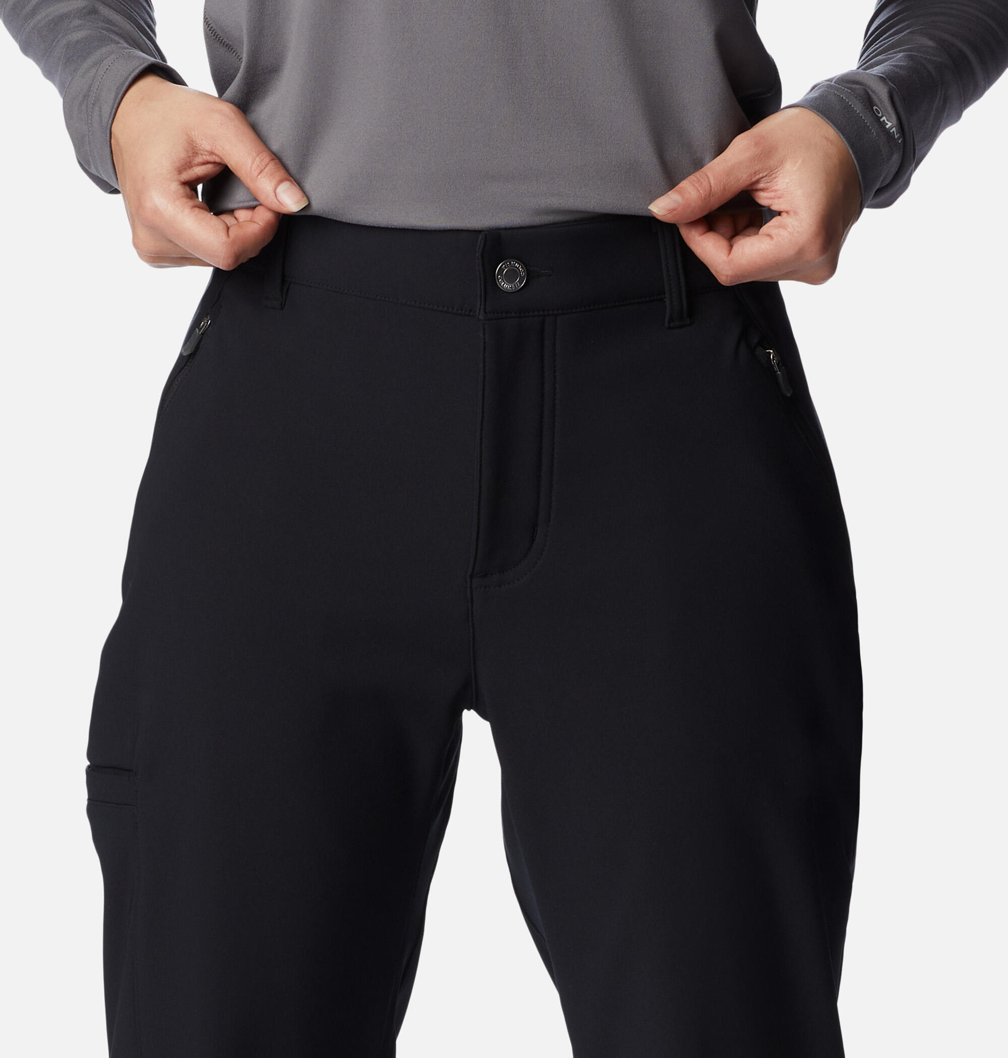 COLUMBIA Pantalon Chaud de Randonnée Softshell Back Beauty™ Femme - Black 4/7