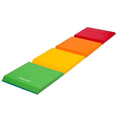 Turn- und Spielmatte Cube Turnen Unisex Blau. Gelb. Grün. Rot