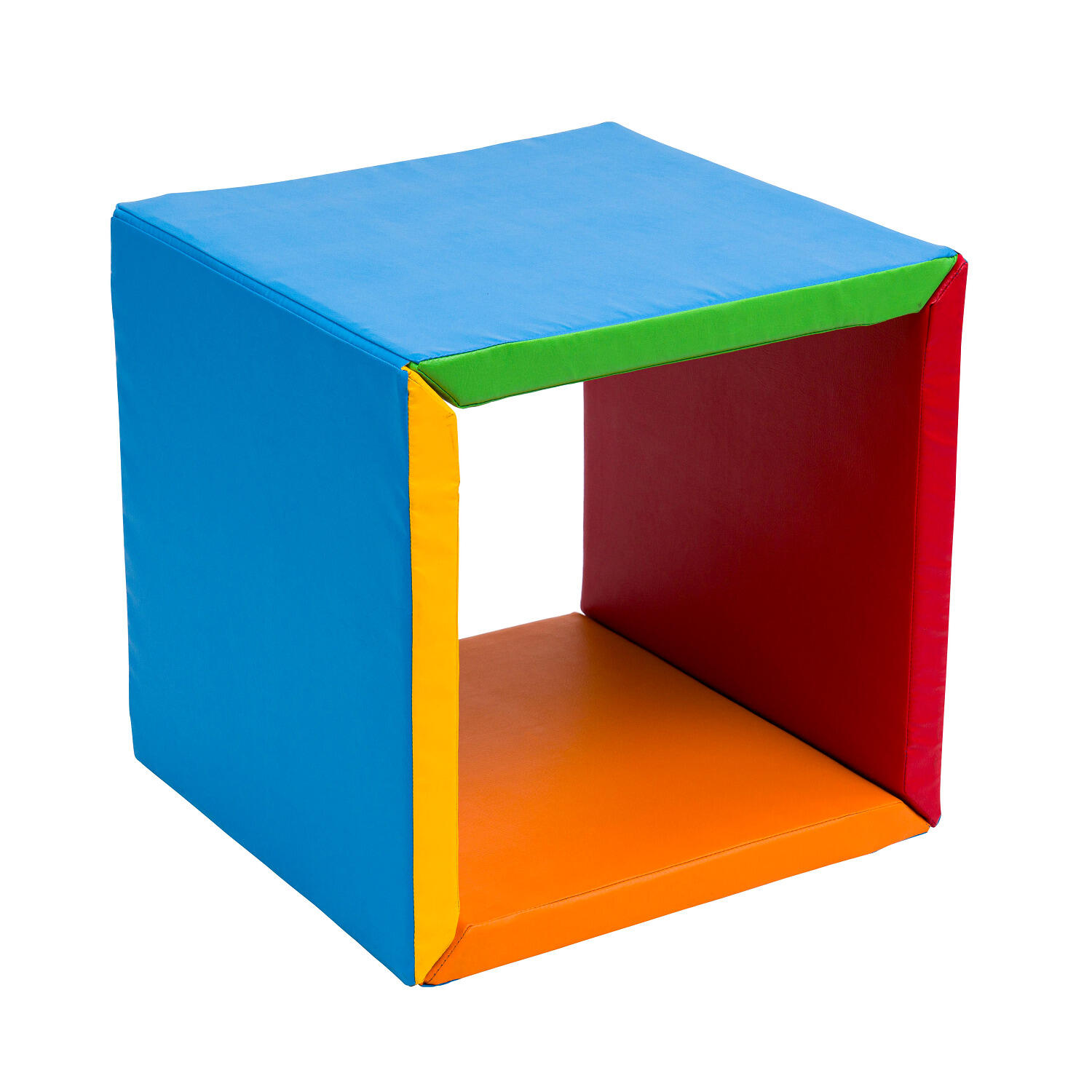 Turn- und Spielmatte Cube Turnen Unisex Blau, Gelb, Grün, Rot 3/6