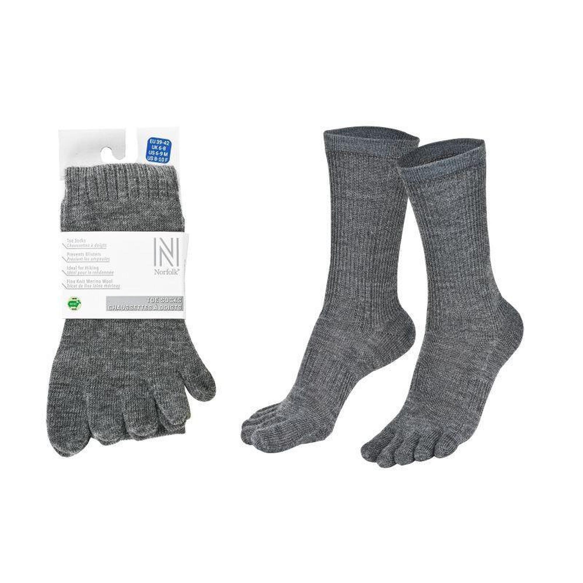 1 paire de laine mérinos randonnée & chaussettes de travail en mélange