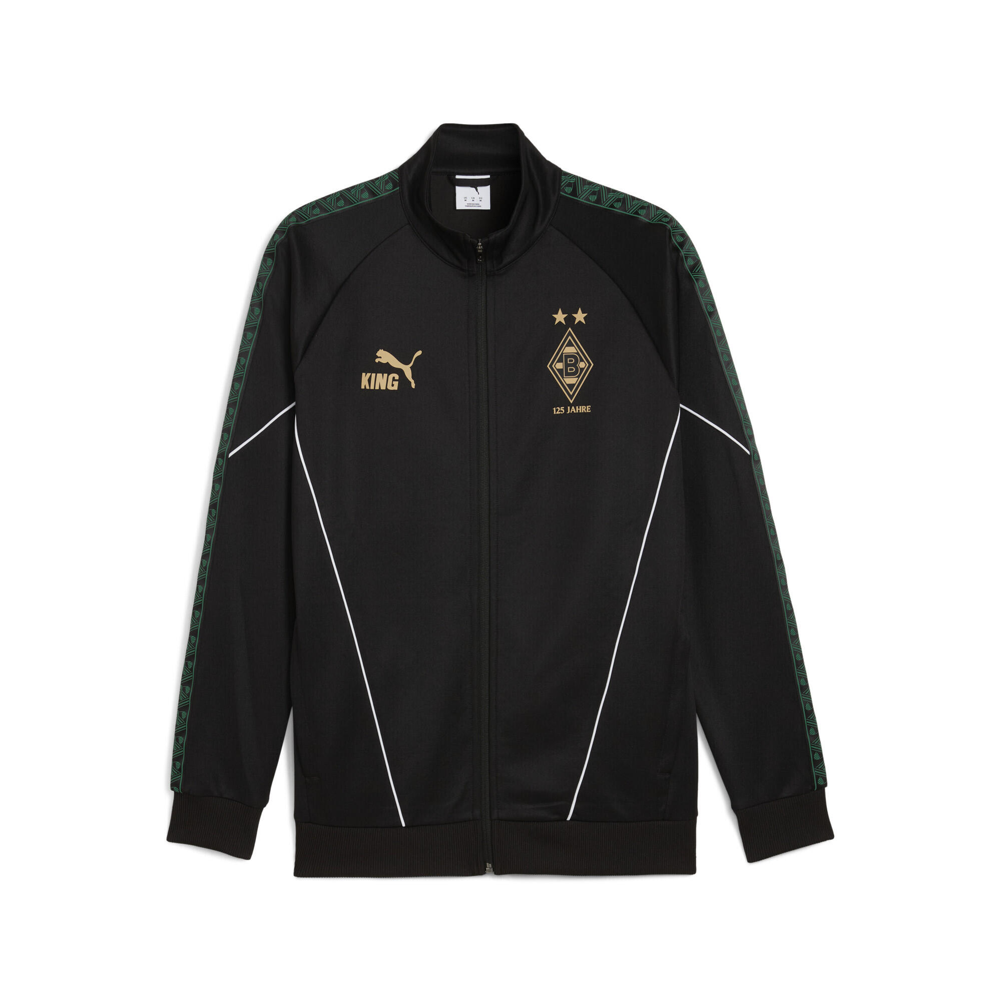Męska kurtka Borussia Mönchengladbach KING Anthem PUMA Black Gold