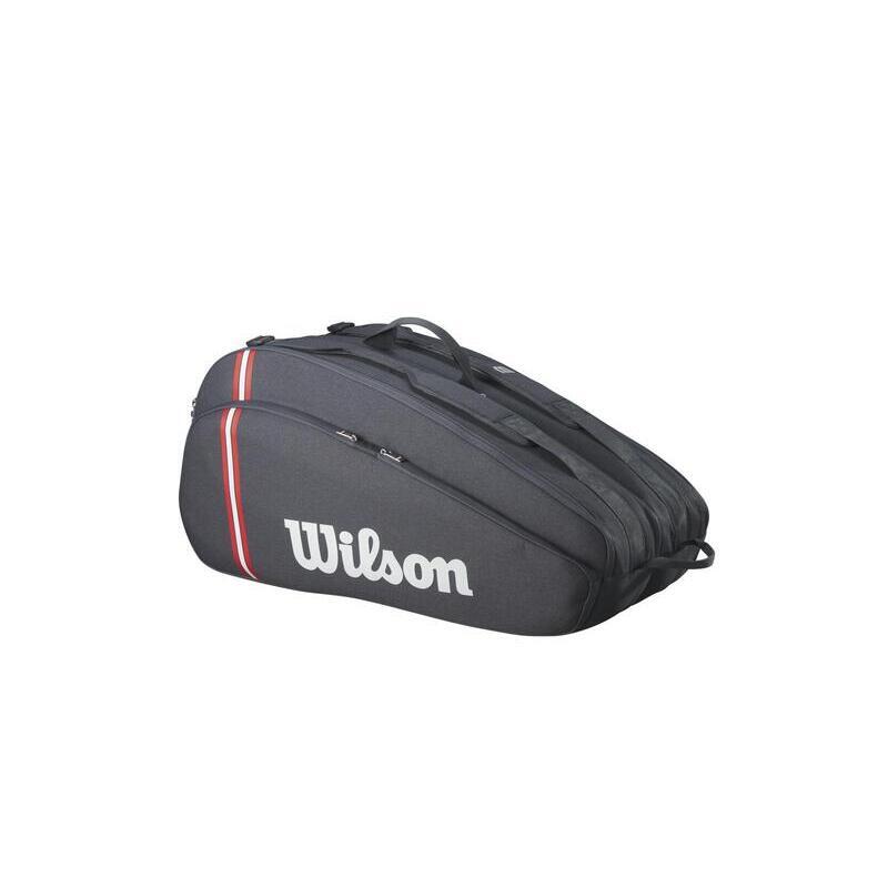 Wilson - Sac Pour 12 Raquette De Tennis Wilson Tour 2025 - Sac De Raquette - Noir - No Size - Decathlon
