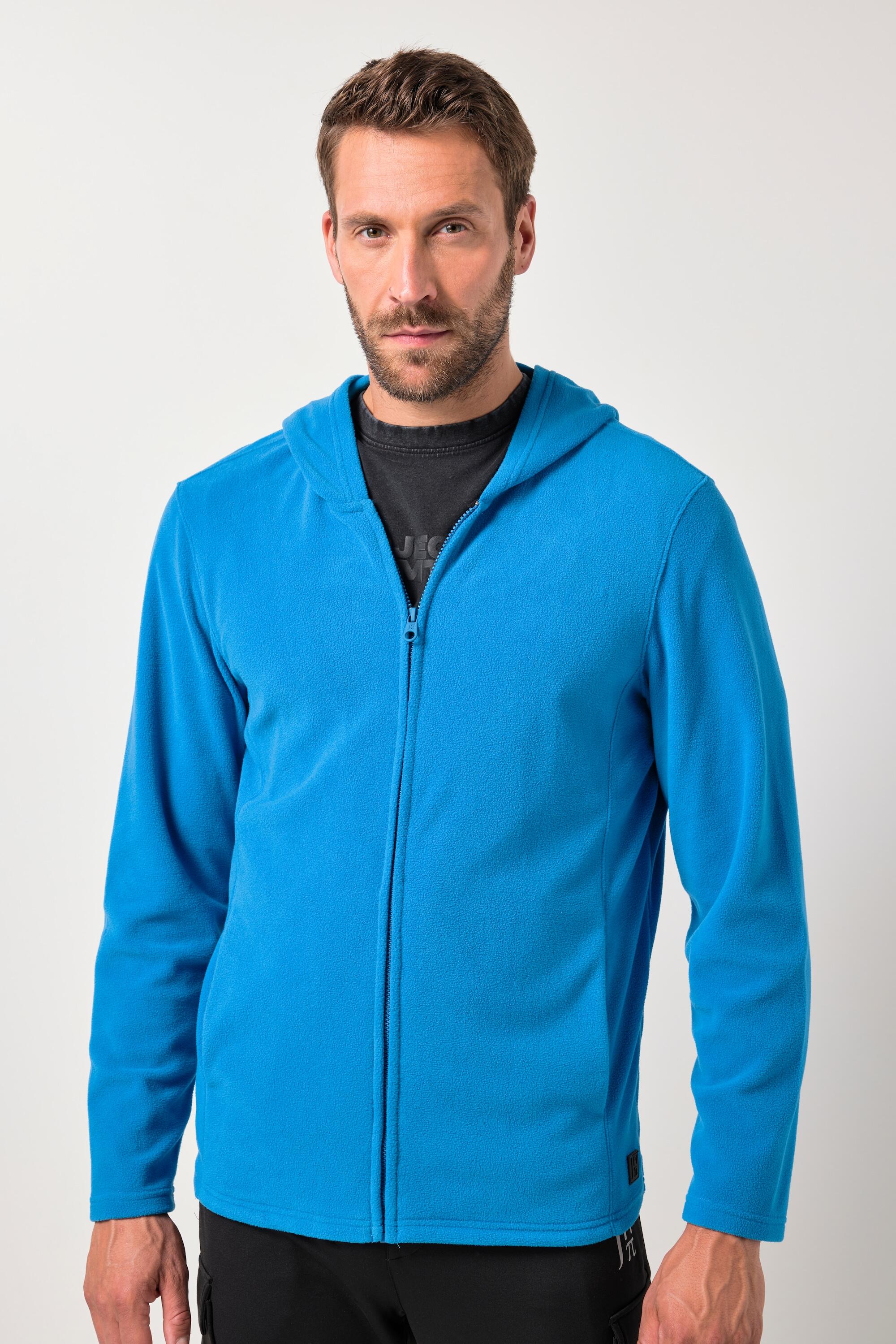 Heren Fleece jas outdoor level 1 ultralichte fleece capuchon 2/7