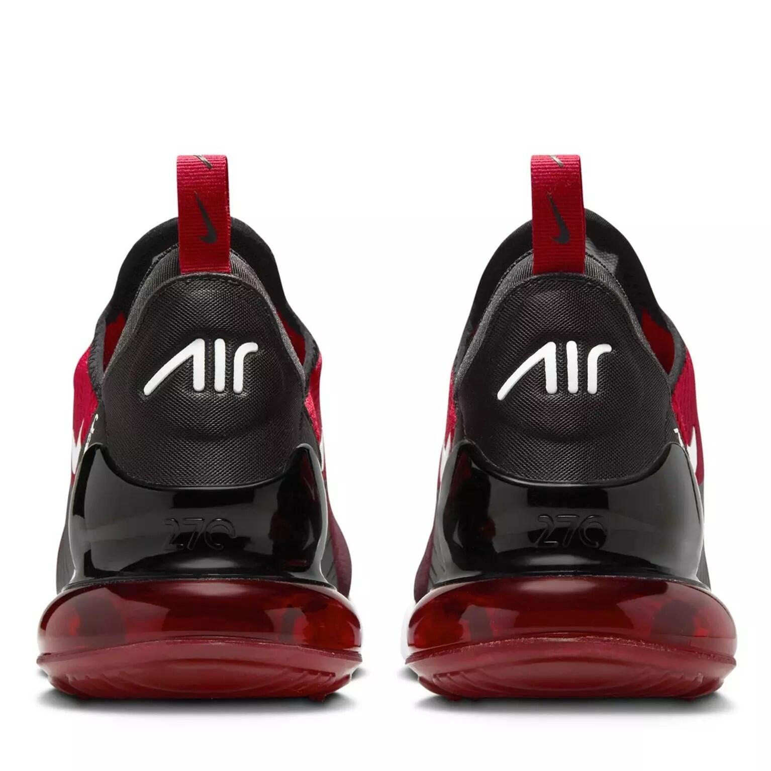 Nike Air Max 270 Gym Red Black Gradient 3/7