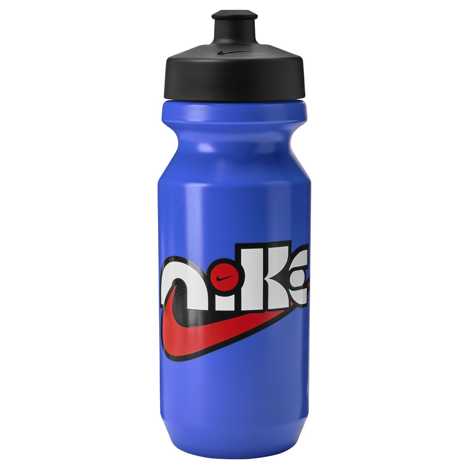 NIKE Grafica 650 Ml Bottiglia Per Acqua Nike Big Mouth Blu Reale Nero