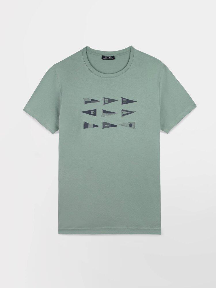 T-shirt manches courtes homme ALBERTEE Aloe 4/5