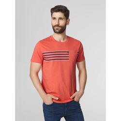 T-shirt manches courtes Homme - AMORITEE Rose/rouge