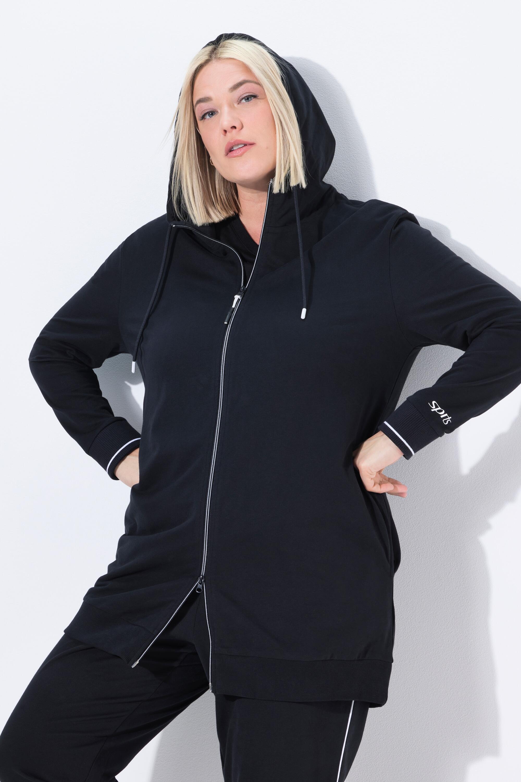 Femme Veste oversize en molleton passepoil fantaisie 6/7