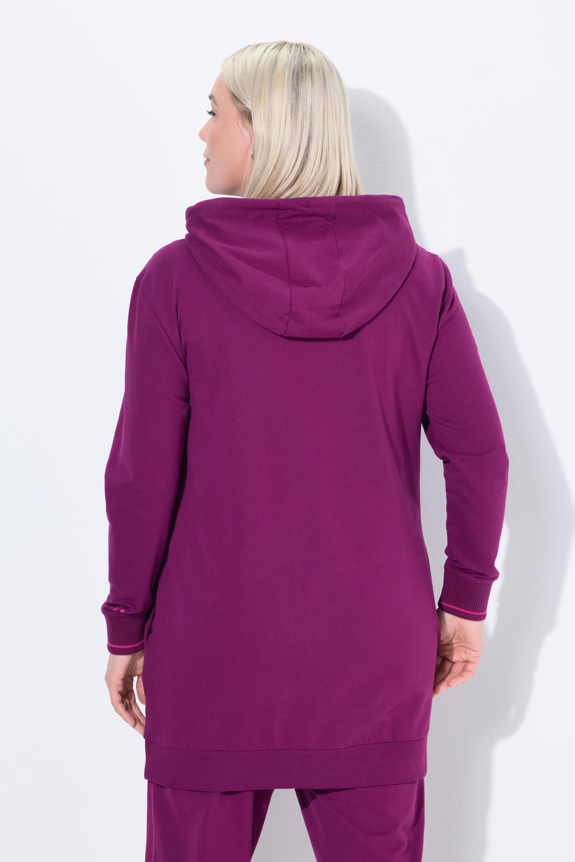 Femme Veste oversize en molleton passepoil fantaisie 2/7