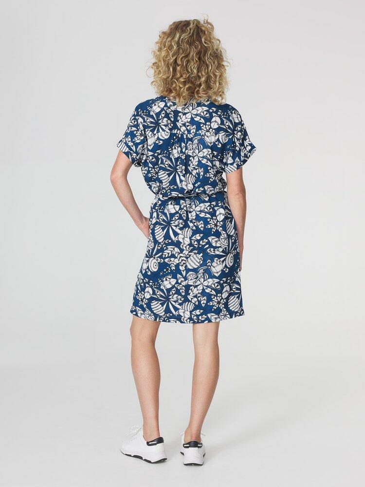 Vestido Floral Marino para Mujer TBS JANIEROB 2/5