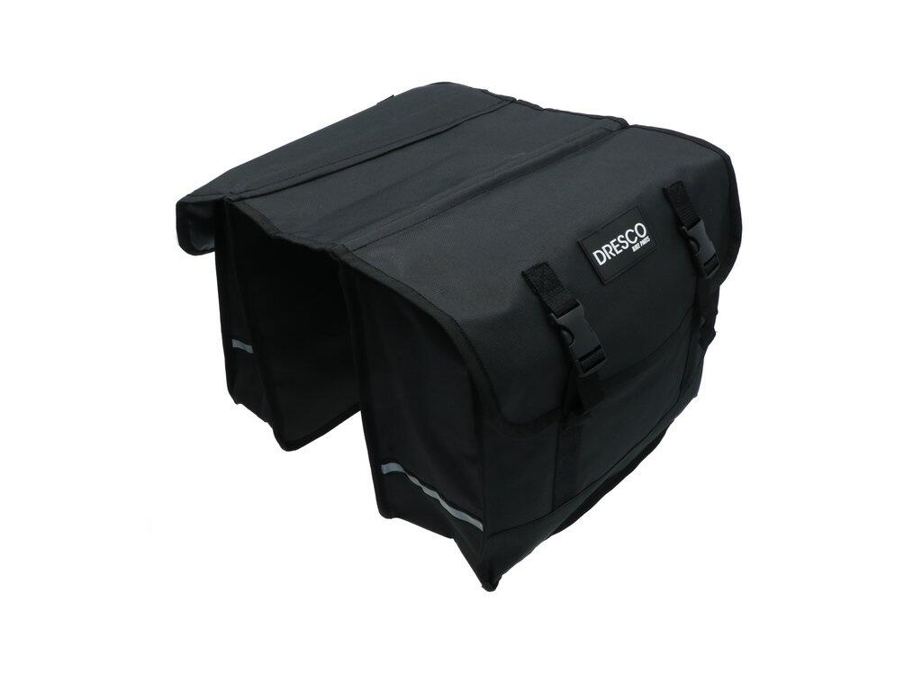 Dresco Dubbele Fietstas Basic - 30 Liter - Zwart 3/3