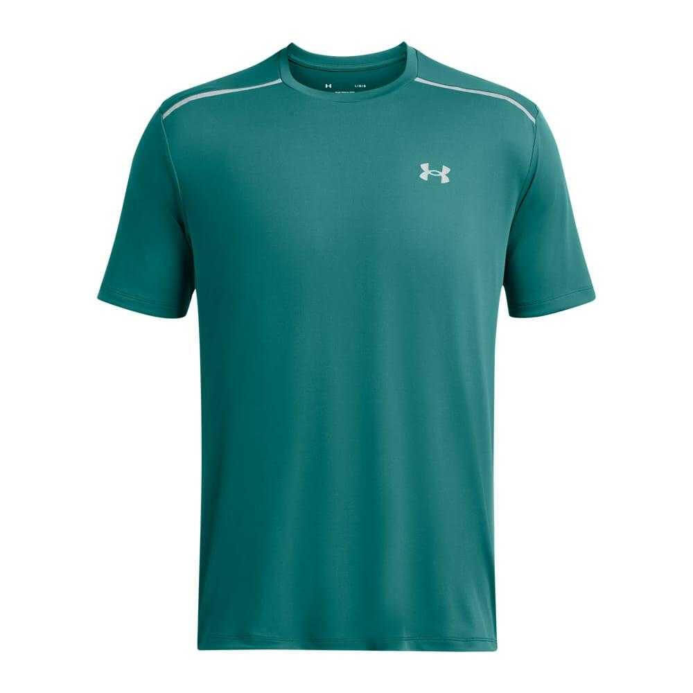 UNDER ARMOUR Mens Tech Reflective TShirt (Dark Green)