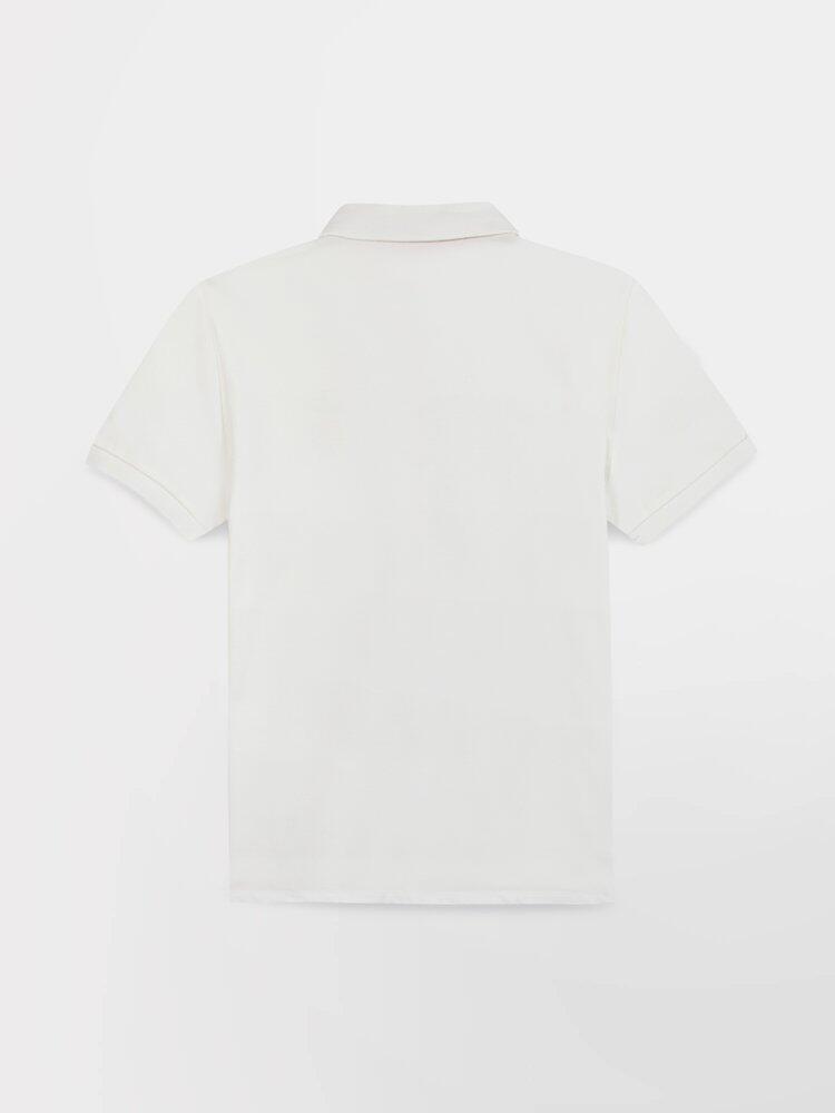 Polo blanco TBS BONIEPOL para mujer 3/5
