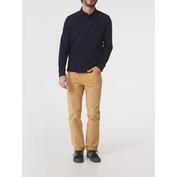 Polo manches longues Homme - CAVEZPOL Bleu Marine