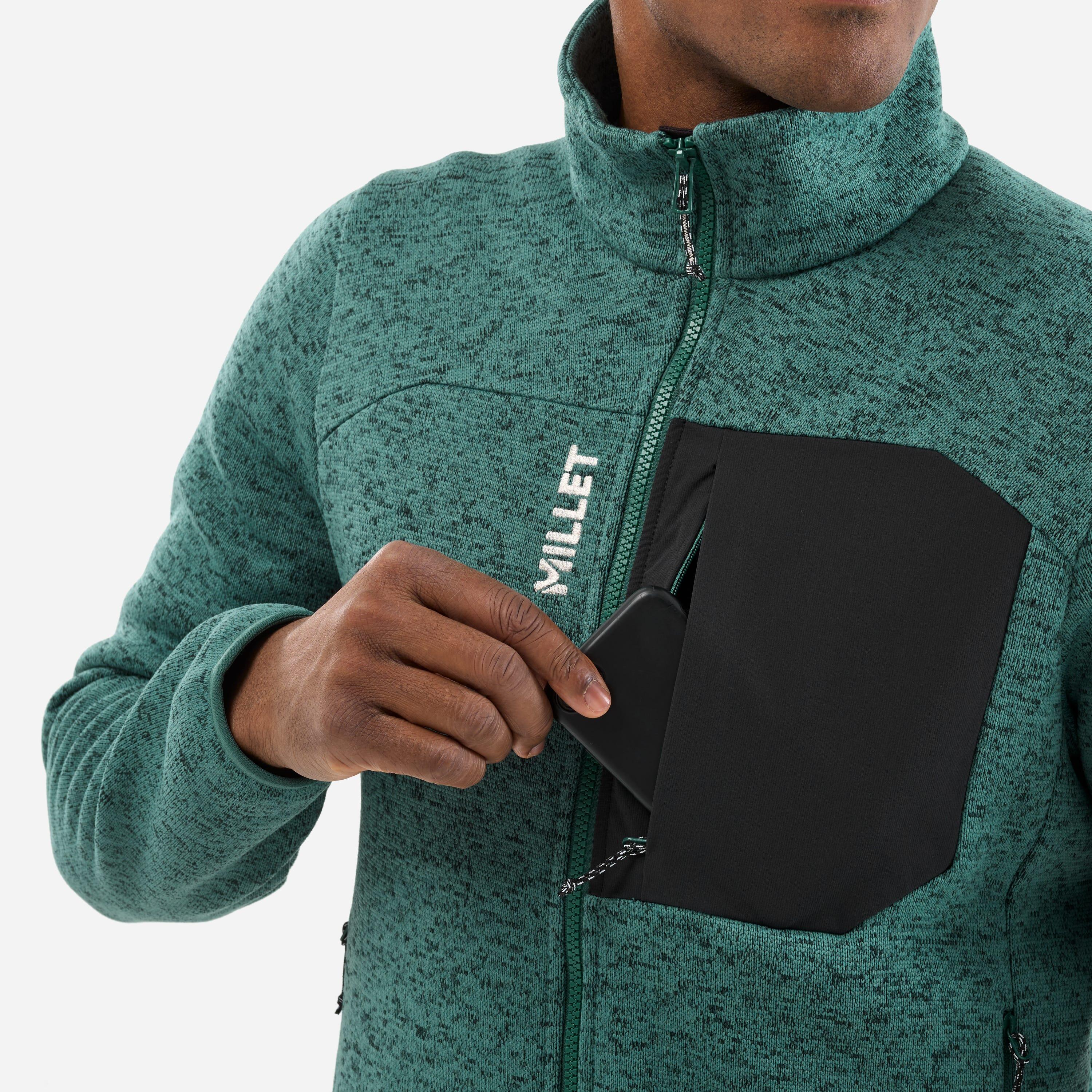 Fleecejas Klimmen voor heren CHAMONIX KNIT 5/5
