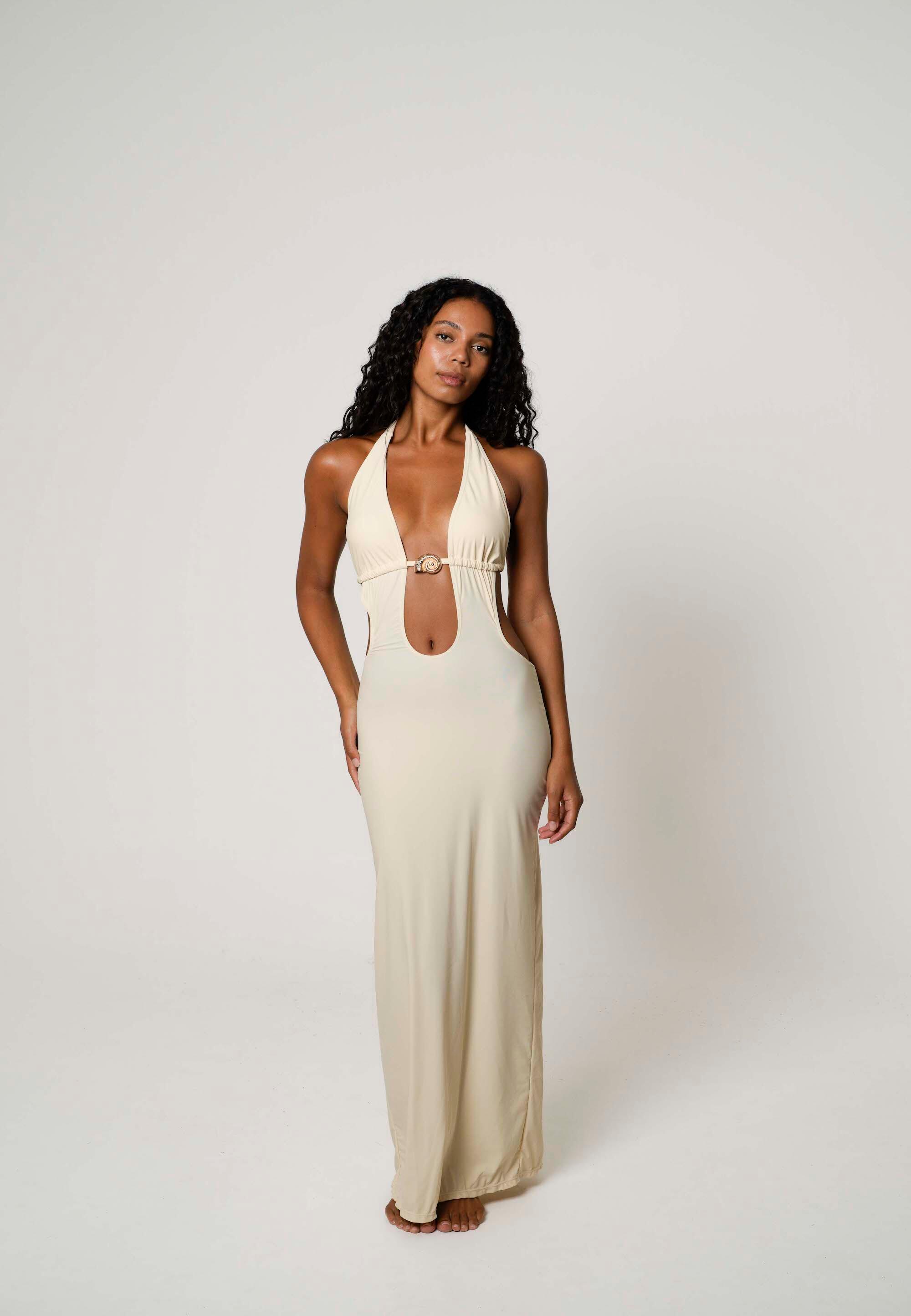 Maxikleid Nautilus Shell Long Dress 2/5