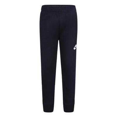 Kinder/kids club fleece geribd manchet joggingbroek (grijs)