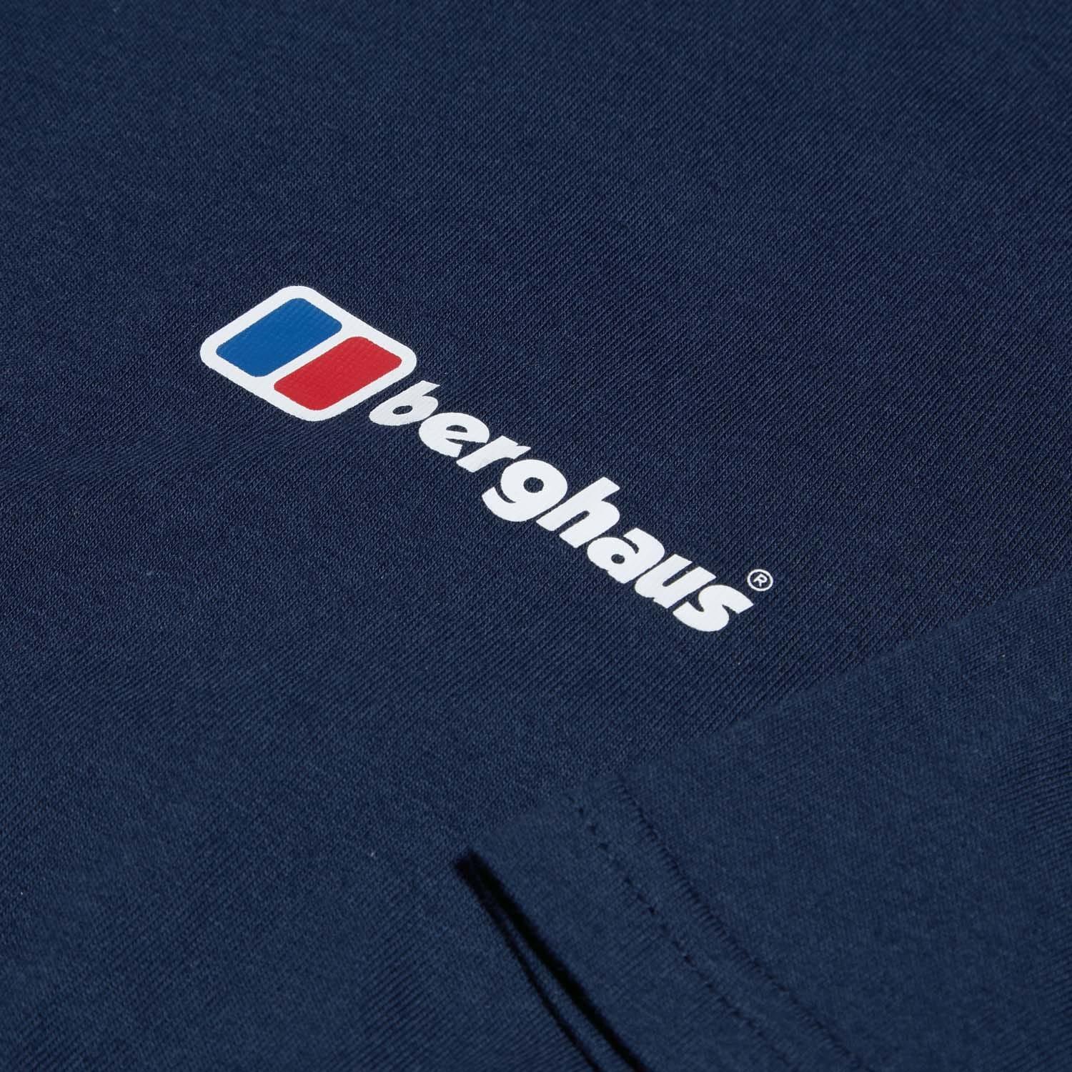 Tshirt Style Logo Homme (Bleu Foncé) 3/4
