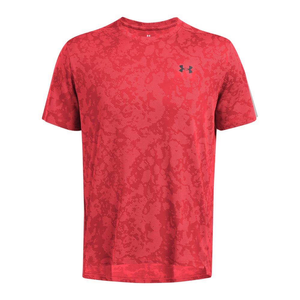 UNDER ARMOUR Mens Tech Geode Vent TShirt (Red)