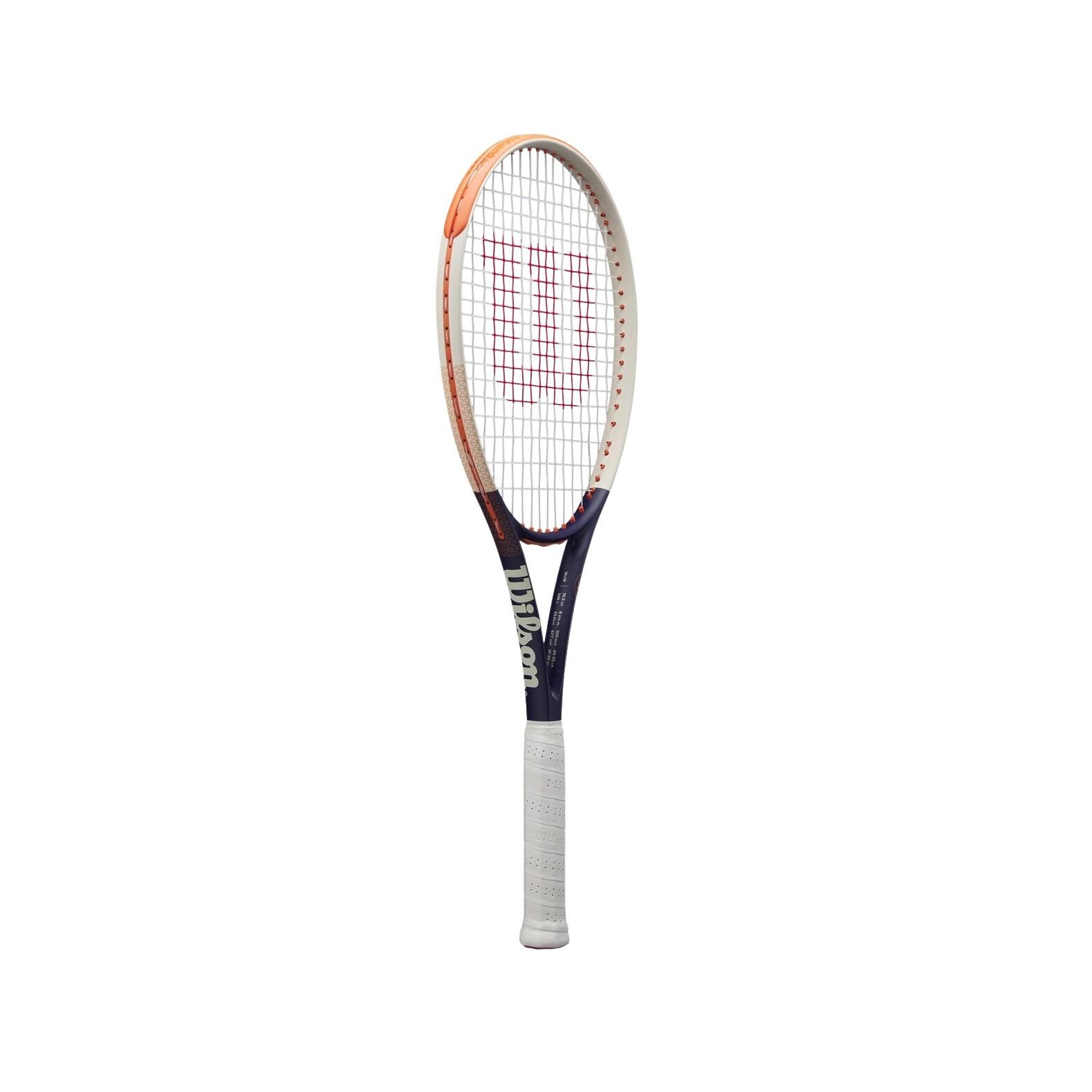 Wilson - Raquette De Tennis Wilson Roland Garros Triumph - Raquette De Tennis - Blanc|bleu - Grip 2 - Decathlon