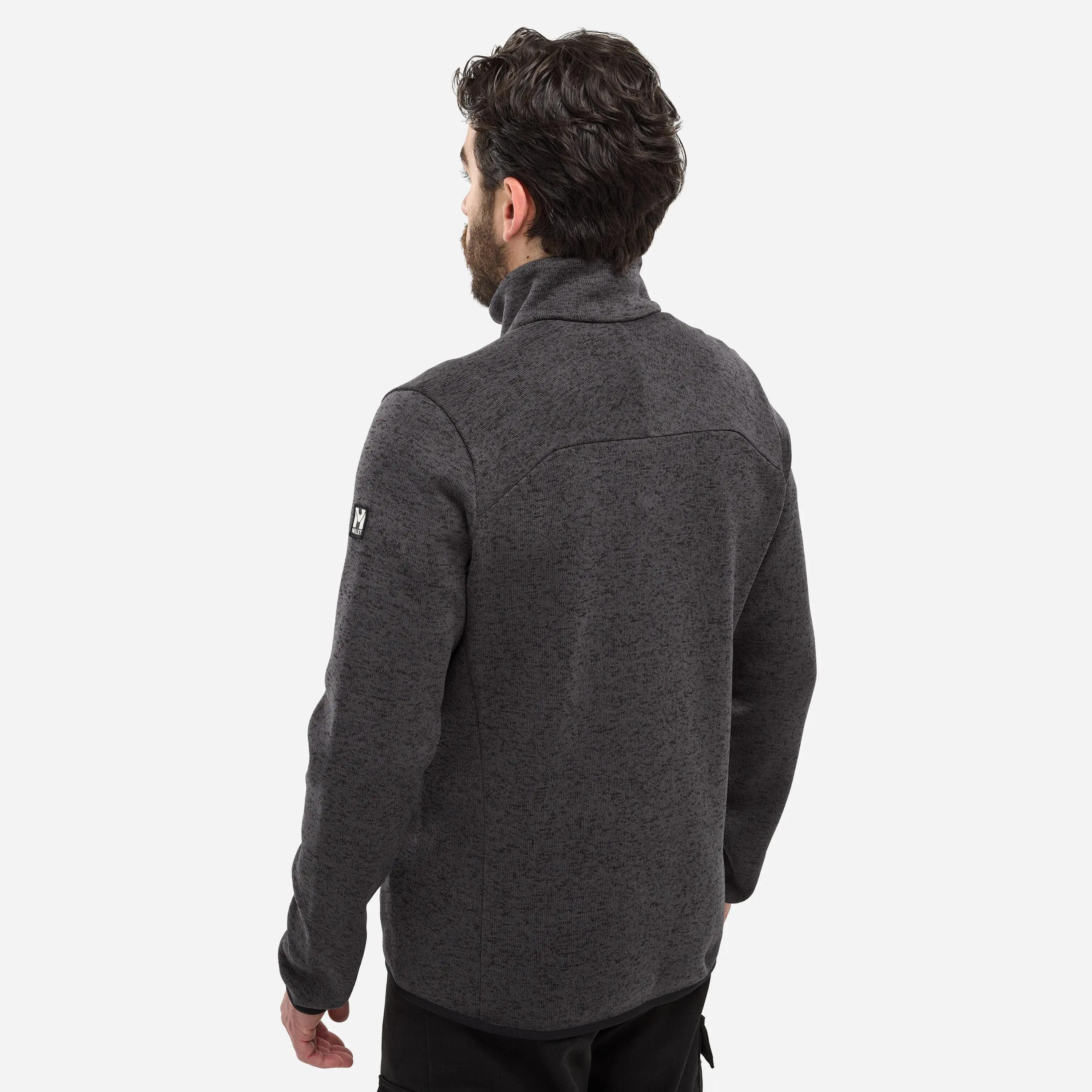 Herren Urbaner Look Fleecejacke  CHAMONIX KNIT 4/5