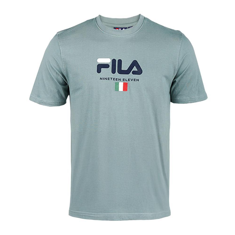 T-shirt Bleu Homme Fila Trellis 1/1