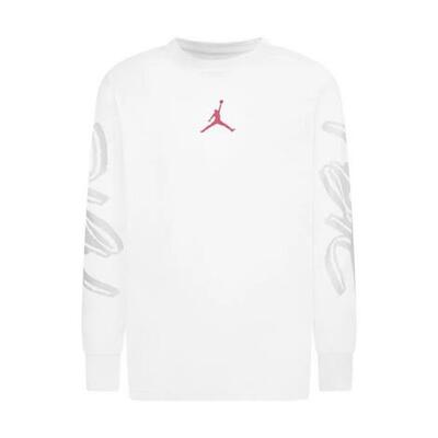 JORDAN FLIGHT T-SHIRT MANICA LUNGA 95C983-001 White WHITE