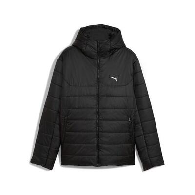 Essentials Wattierte Kapuzenjacke Herren PUMA Ice Coffee Beige