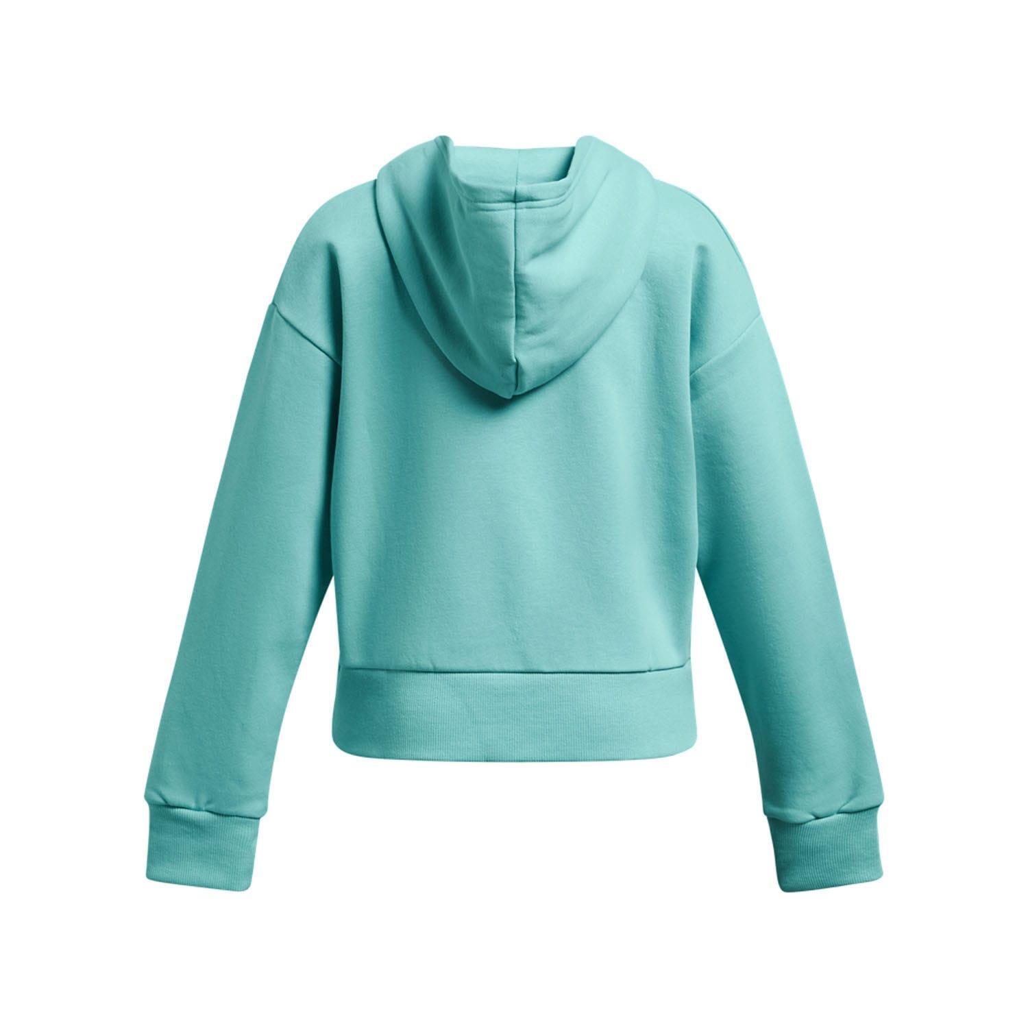 Sudadera Corta Rival de Polar Niñas Verde 2/2
