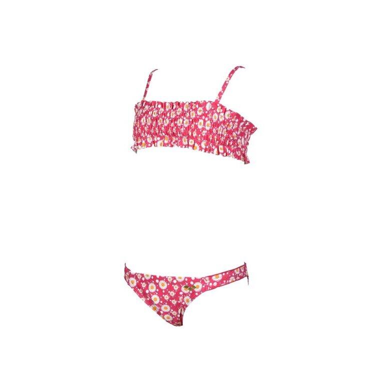 Girl's 2-piece bandeau swimsuit Arena Bandea Allover