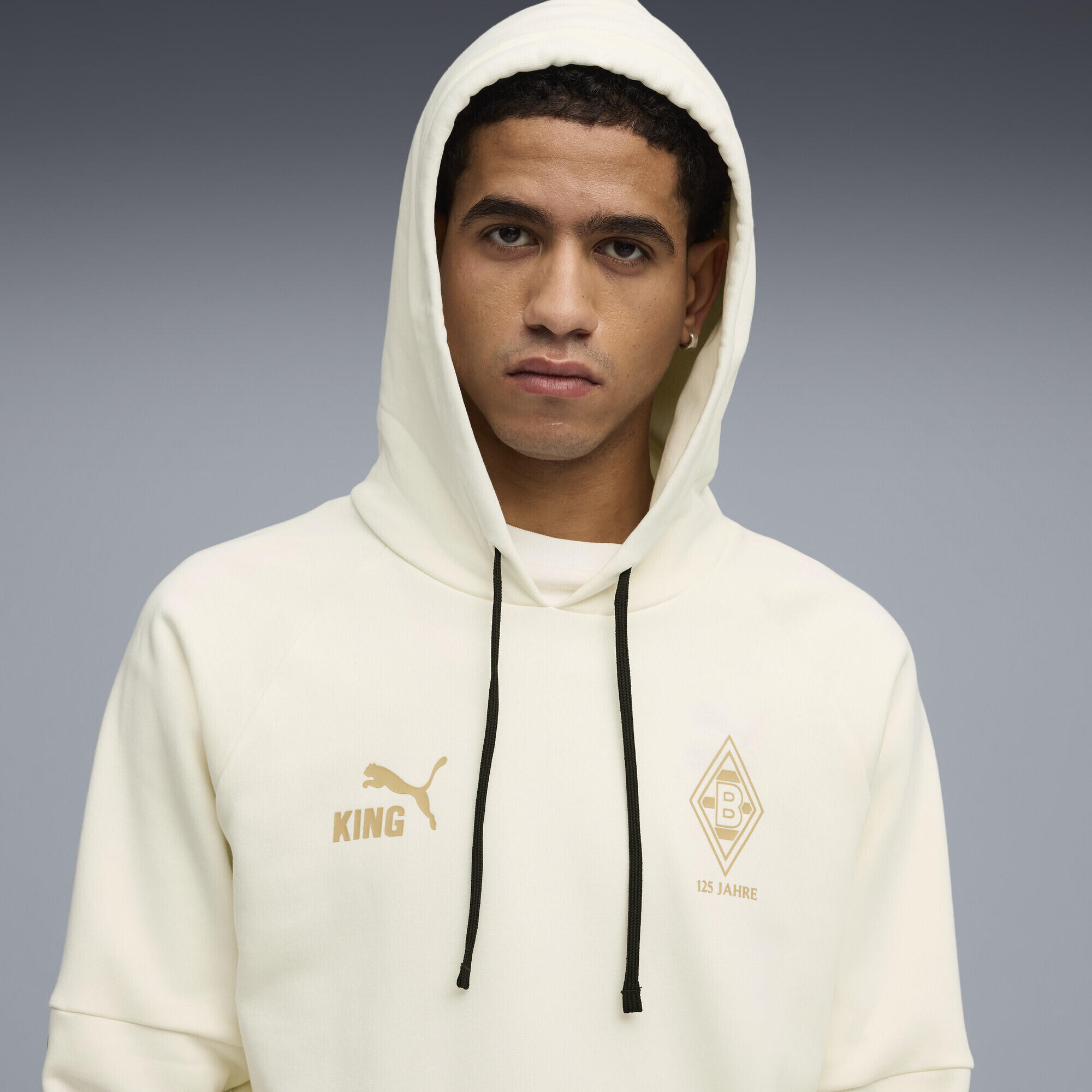 Felpa con cappuccio Borussia Mönchengladbach KING da uomo PUMA 3/6