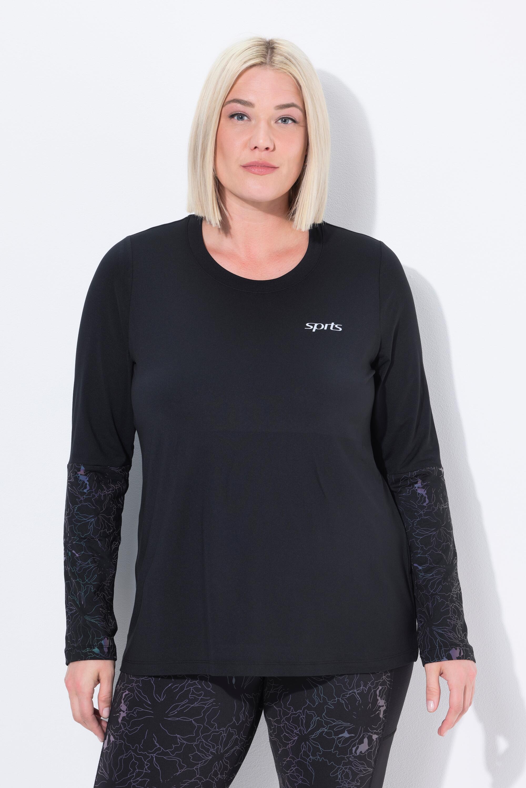 Femme T-shirt technique en matière recyclée décolleté rond et manches courtes 1/6
