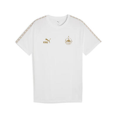 Camiseta FC Red Bull Salzburg KING Hombre PUMA White Matte Gold Beige
