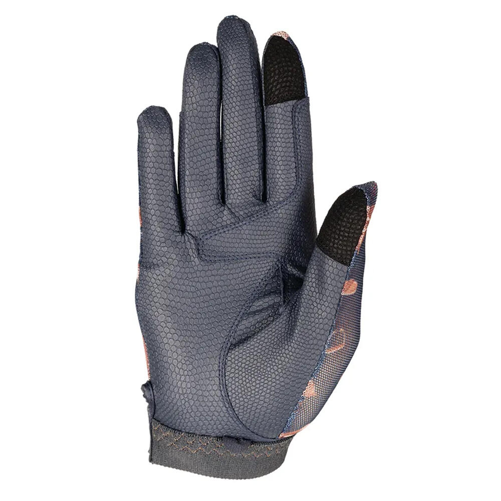 Unisex Adult Elevate Country Riding Gloves (Navy/Fossil) 2/3