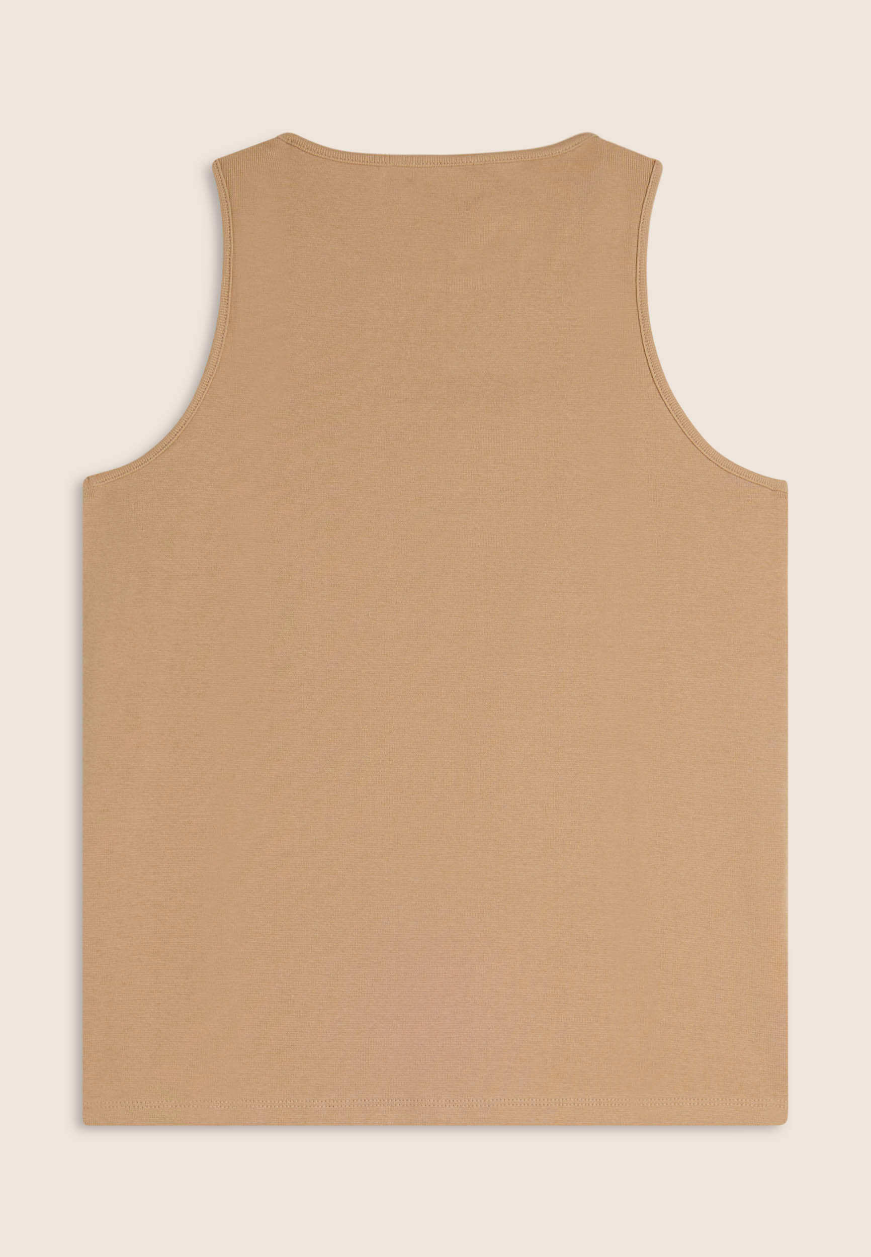 Débardeur à coupe classique pour femmes en coton élastique 2/3