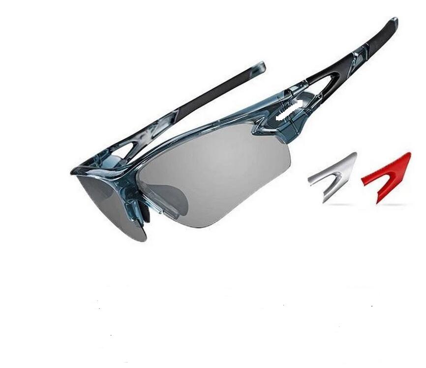 ROCKBROS Occhiali da ciclismo fotocromatici Flash - con lente fotocromatica